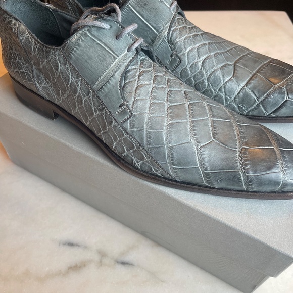 DAMI Alligator Shoes (Genuine, hand made in Italy) - Picture 3 of 8